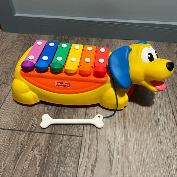Fisher-Price Toys Vintage Fisherprice 202 Toddlin Tunes Puppy
